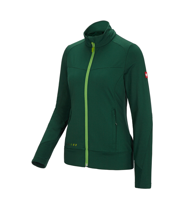 Work Jackets: FIBERTWIN®clima-pro jacket e.s.motion 2020,ladies' + green/seagreen 2