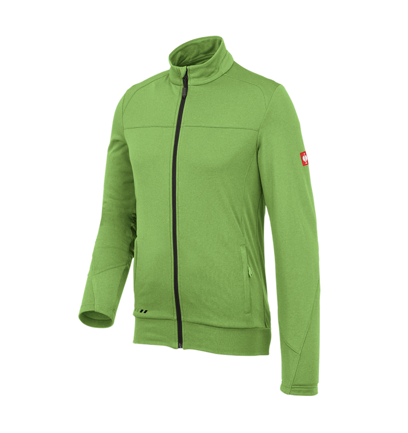Work Jackets: FIBERTWIN® clima-pro jacket e.s.motion 2020 + seagreen/chestnut 2