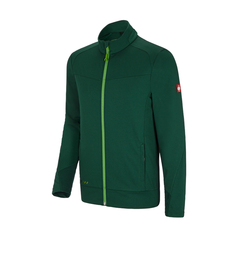 Work Jackets: FIBERTWIN® clima-pro jacket e.s.motion 2020 + green/seagreen 2
