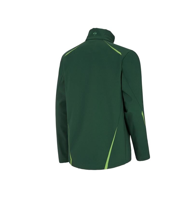 Plumbers / Installers: Softshell jacket e.s.motion 2020 + green/seagreen 2