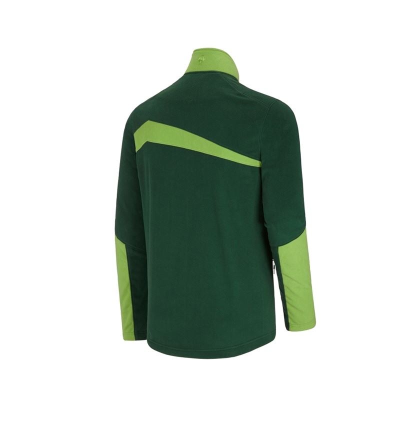 Topics: Fleece jacket e.s.motion 2020 + green/seagreen 3
