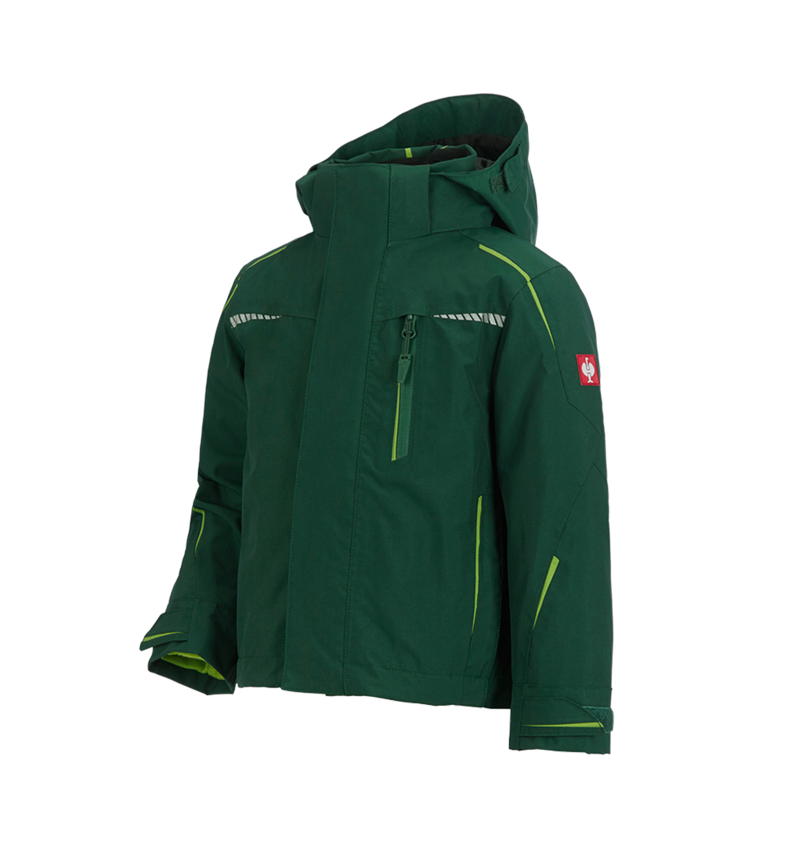 Topics: 3 in 1 functional jacket e.s.motion 2020,  childr. + green/seagreen 2