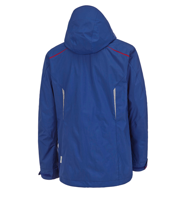 Cold: 3 in 1 functional jacket e.s.motion 2020, men's + royal/fiery red 3