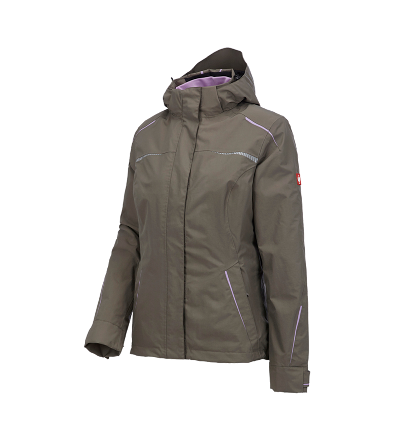 Topics: 3 in 1 functional jacket e.s.motion 2020, ladies' + stone/lavender 2