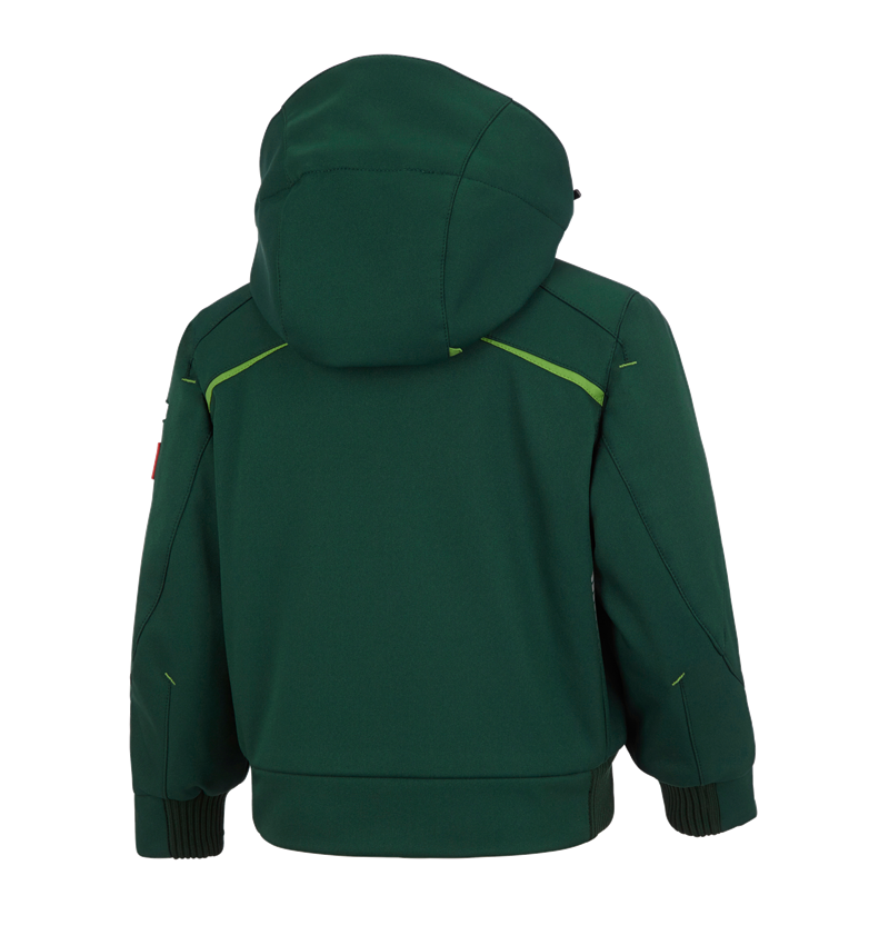 Cold: Winter softshell jacket e.s.motion 2020,children's + green/seagreen 3