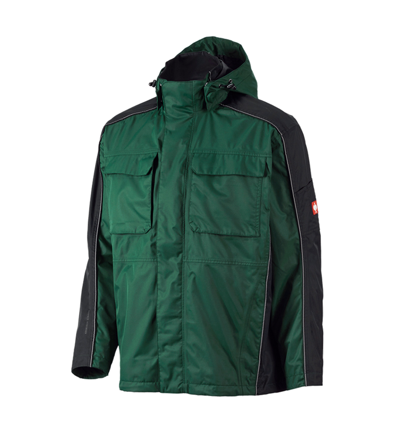 Work Jackets: Functional jacket e.s.prestige + green/black 2