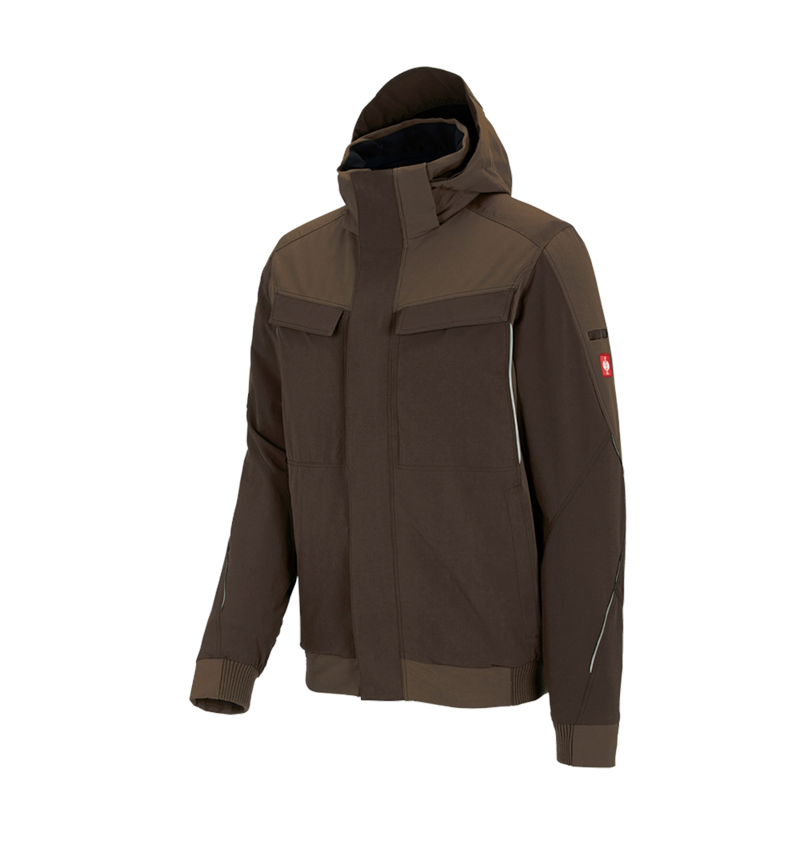 Cold: Winter functional jacket e.s.dynashield + hazelnut/chestnut 1