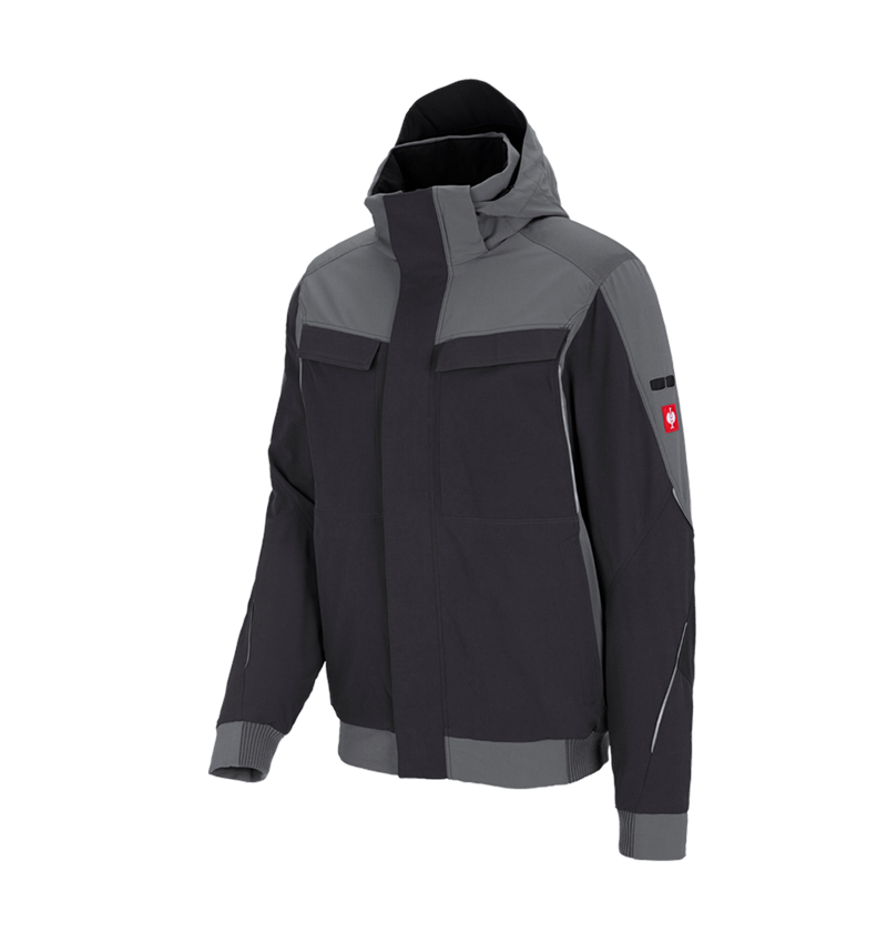 Cold: Winter functional jacket e.s.dynashield + cement/graphite