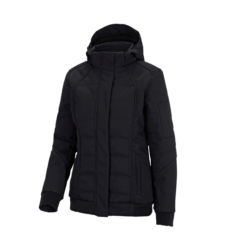 Gardening / Forestry / Farming: Winter softshell jacket e.s.vision, ladies' + black 2