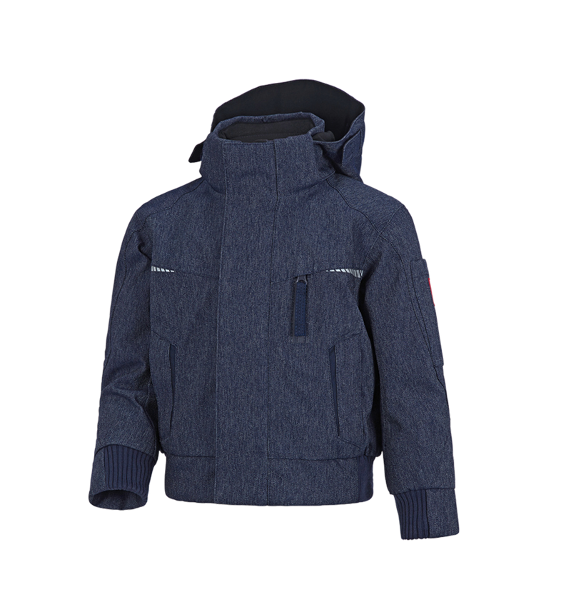 Topics: Winter functional pilot jacket e.s.motion denim,c. + indigo 2