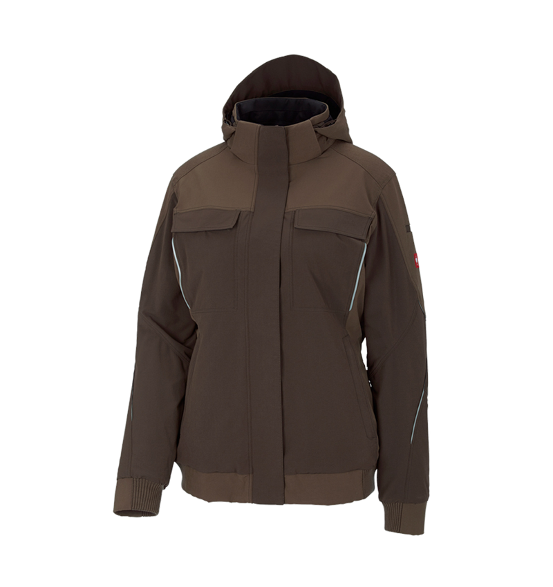 Gardening / Forestry / Farming: Winter functional jacket e.s.dynashield, ladies' + hazelnut/chestnut 2