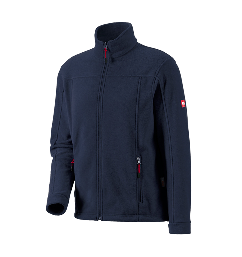 Work Jackets: Fleece jacket e.s.classic + navy 1