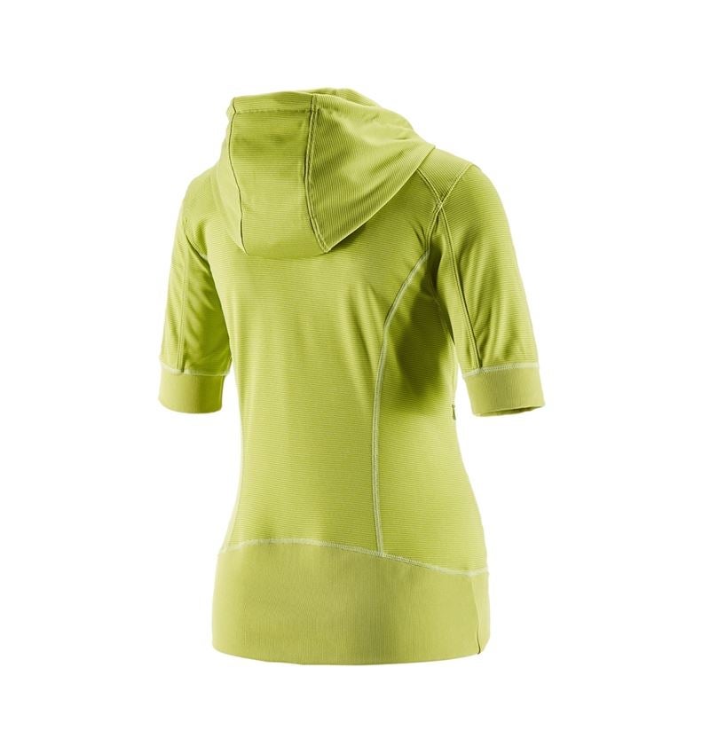 T-Shirts, Pullover & Skjorter: e.s.funktionshættejakke 3/4-ærme, damer + majgrøn 2