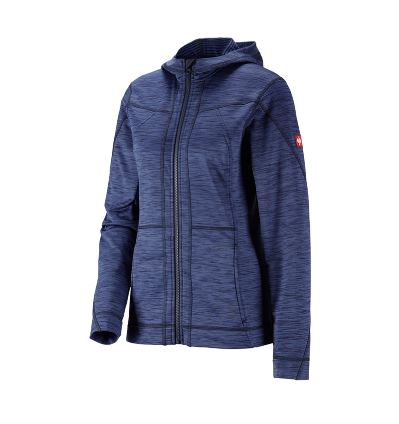 Plumbers / Installers: Hooded jacket isocell e.s.dynashield, ladies' + pacific melange 3