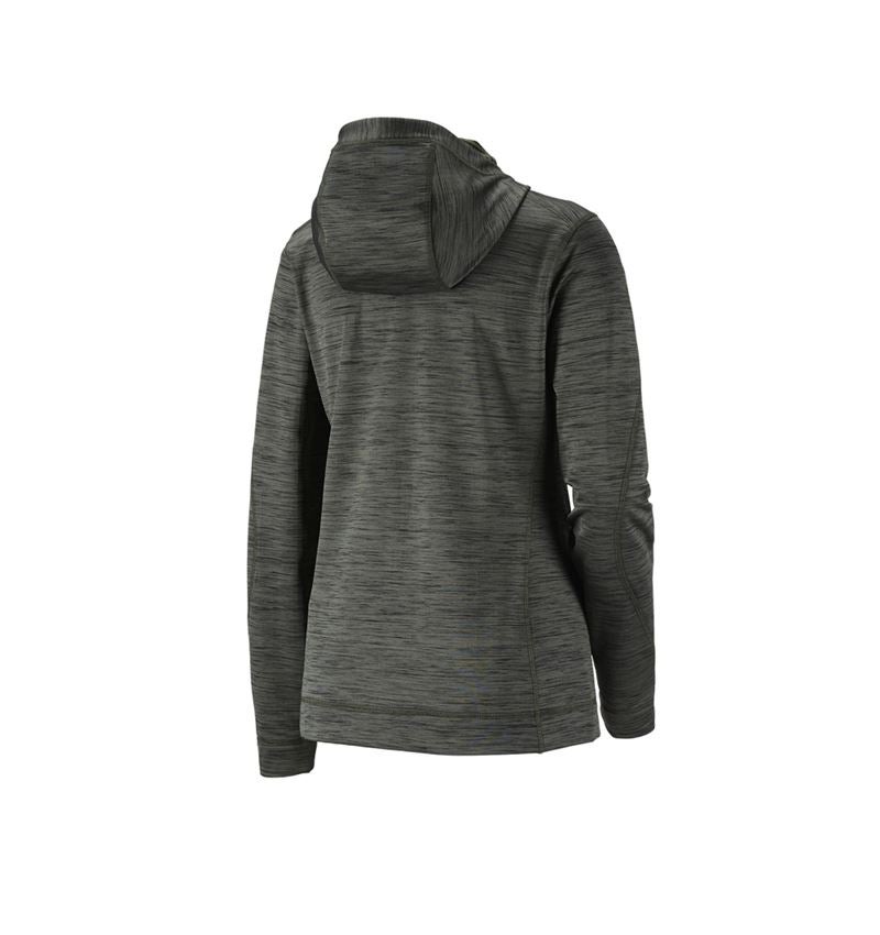 Topics: Hooded jacket isocell e.s.dynashield, ladies' + thyme melange 4