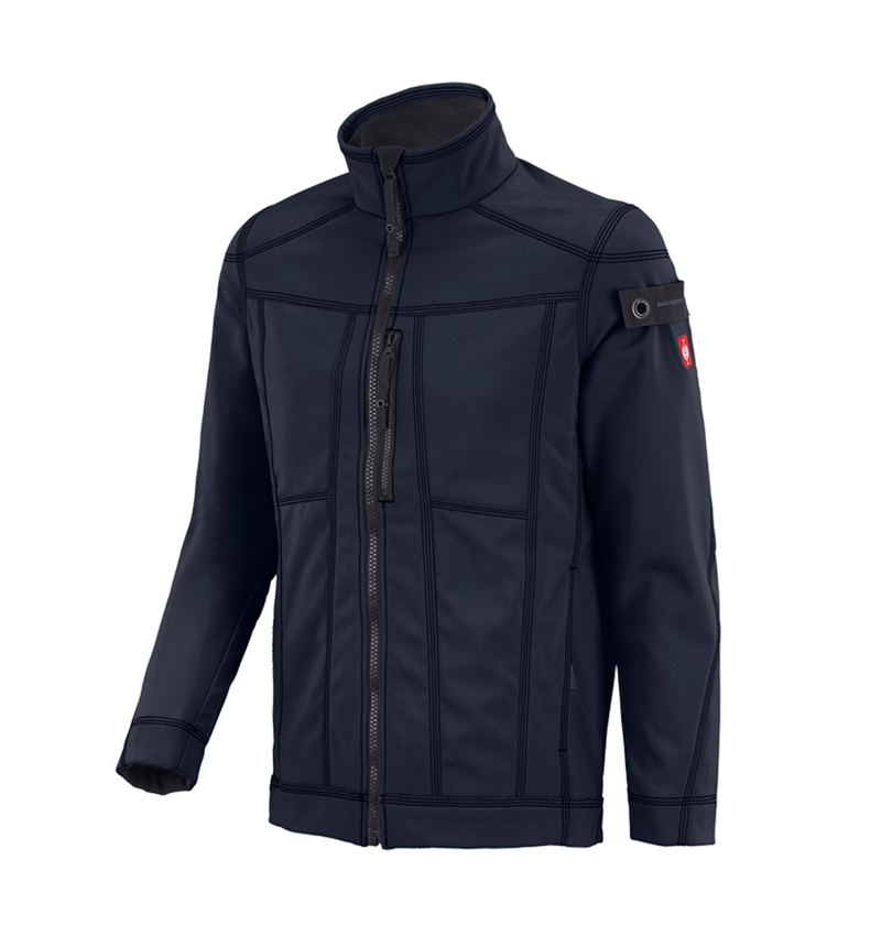 Work Jackets: Softshell jacket e.s.roughtough + midnightblue 2