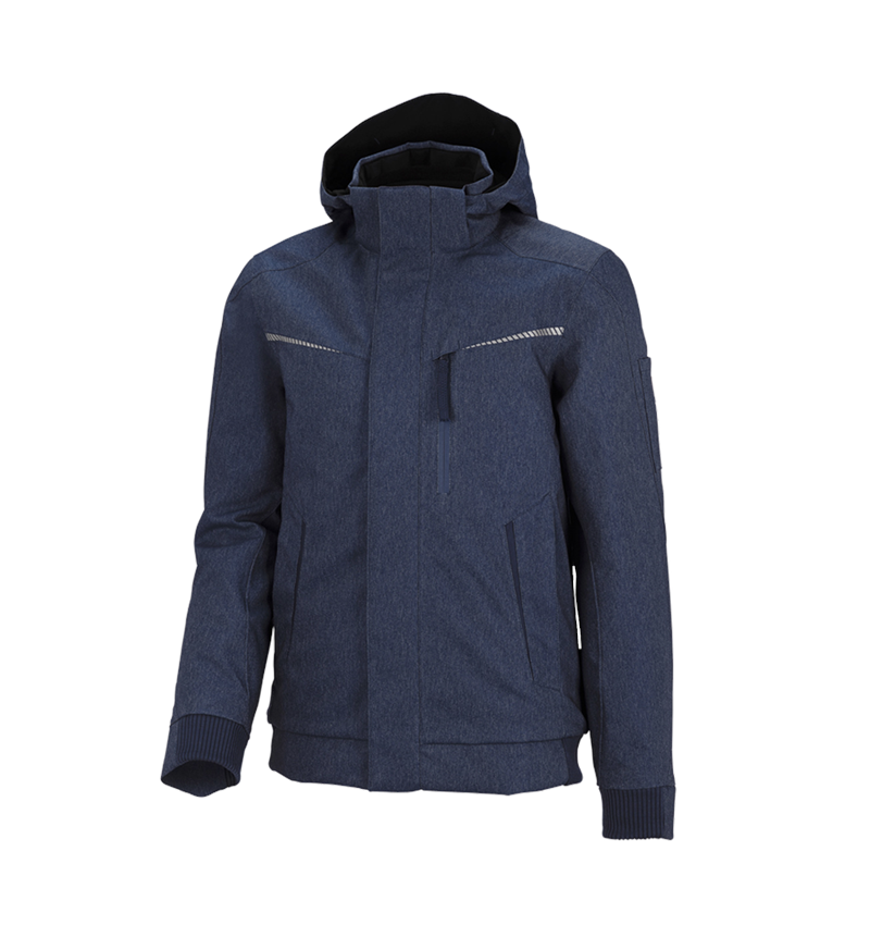 Gardening / Forestry / Farming: Winter functional pilot jacket e.s.motion denim + indigo 2