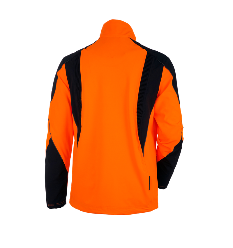 Forestry / Cut Protection Clothing: Forestry jacket e.s.vision summer + high-vis orange/black 3