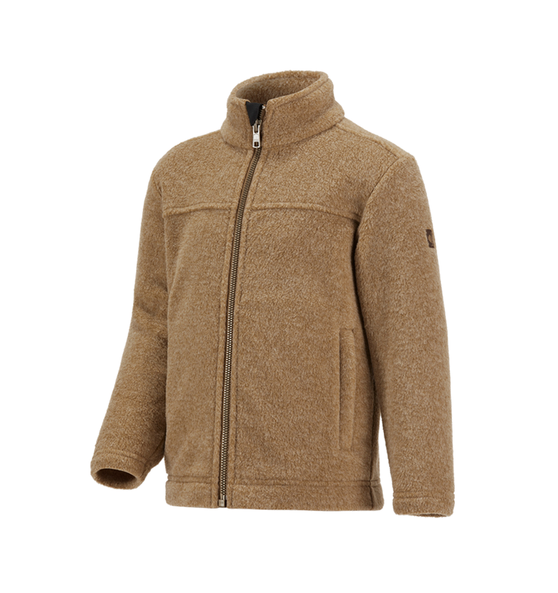 Topics: Fleece jacket e.s.vintage, children's + sepia melange 2