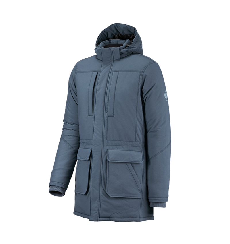 Emner: Parka-jakke e.s.iconic + oxidblå 5