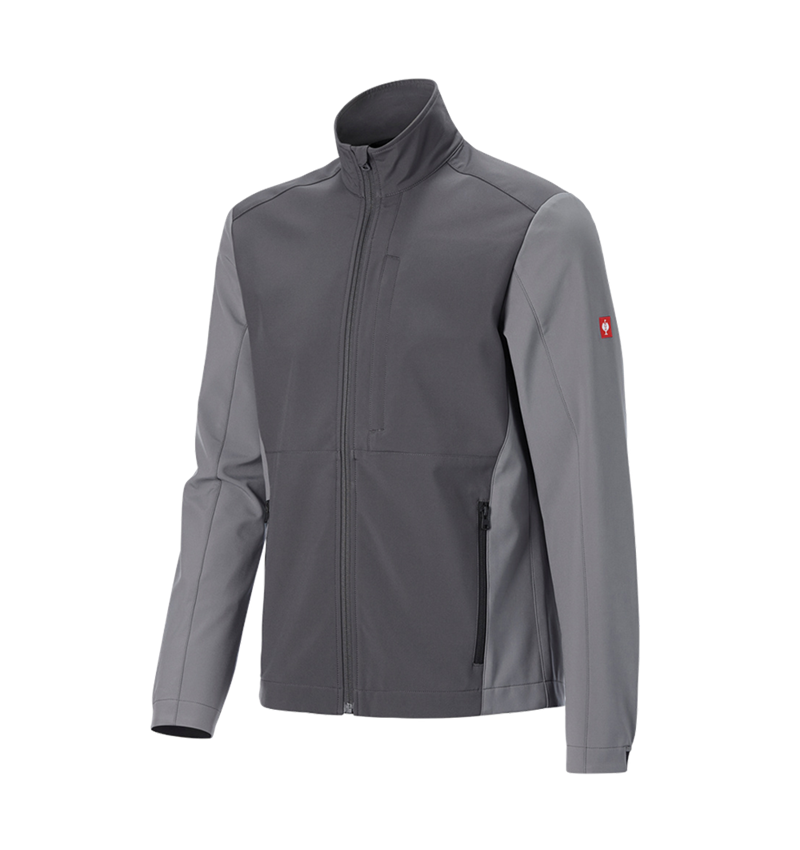 Clothing: Softshell jacket e.s.trail pure + carbongrey/basaltgrey 11