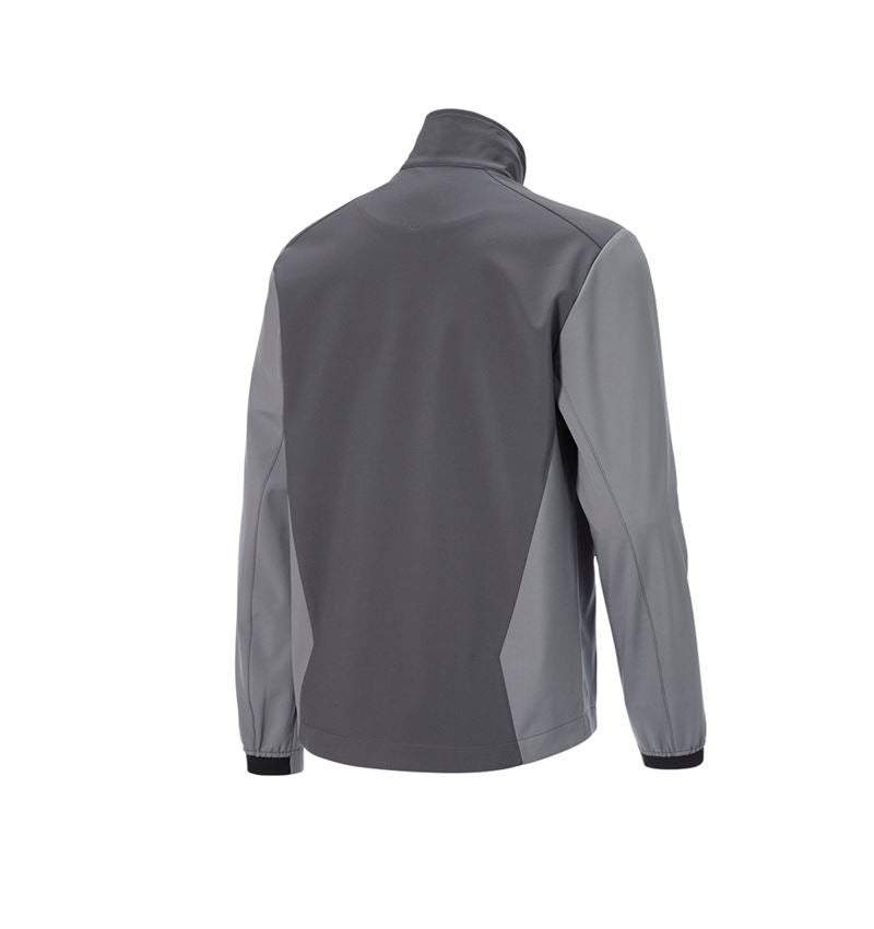 Clothing: Softshell jacket e.s.trail pure + carbongrey/basaltgrey 12