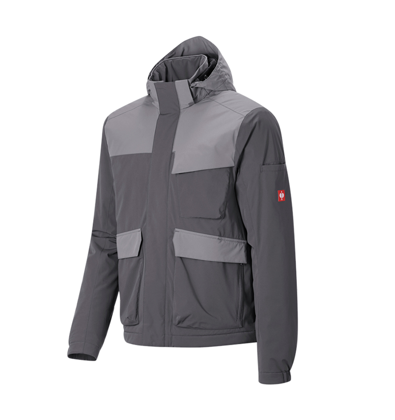 Clothing: Winter jacket e.s.trail pure + carbongrey/basaltgrey 4