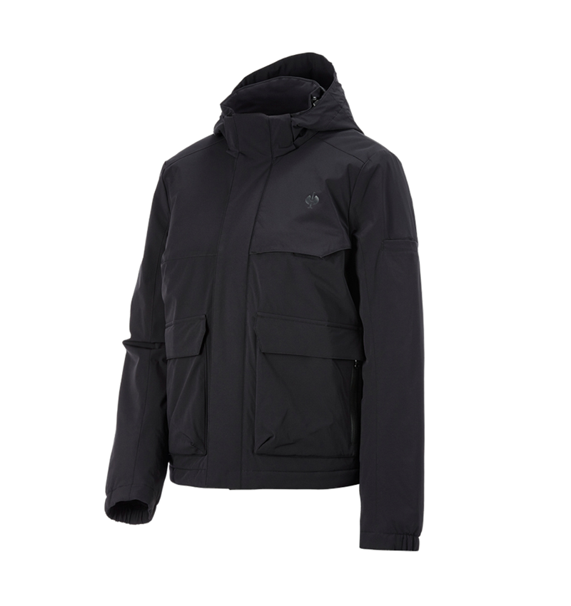 Clothing: Winter jacket e.s.trail, ladies' + black 5