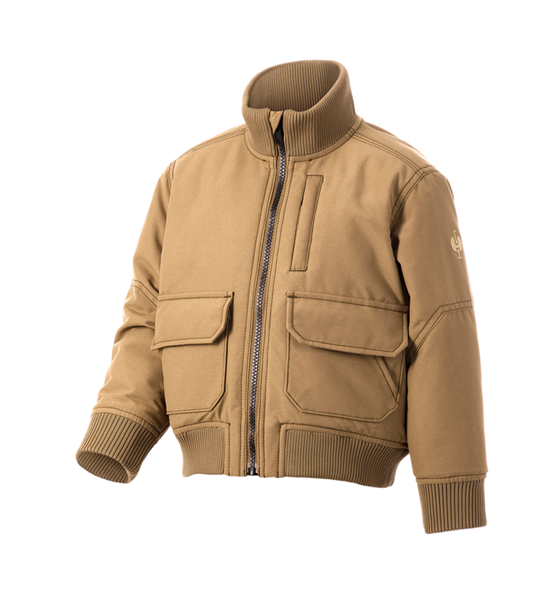 Clothing: Pilot jacket e.s.iconic, children's + almondbrown 6