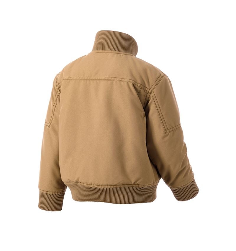 Clothing: Pilot jacket e.s.iconic, children's + almondbrown 7