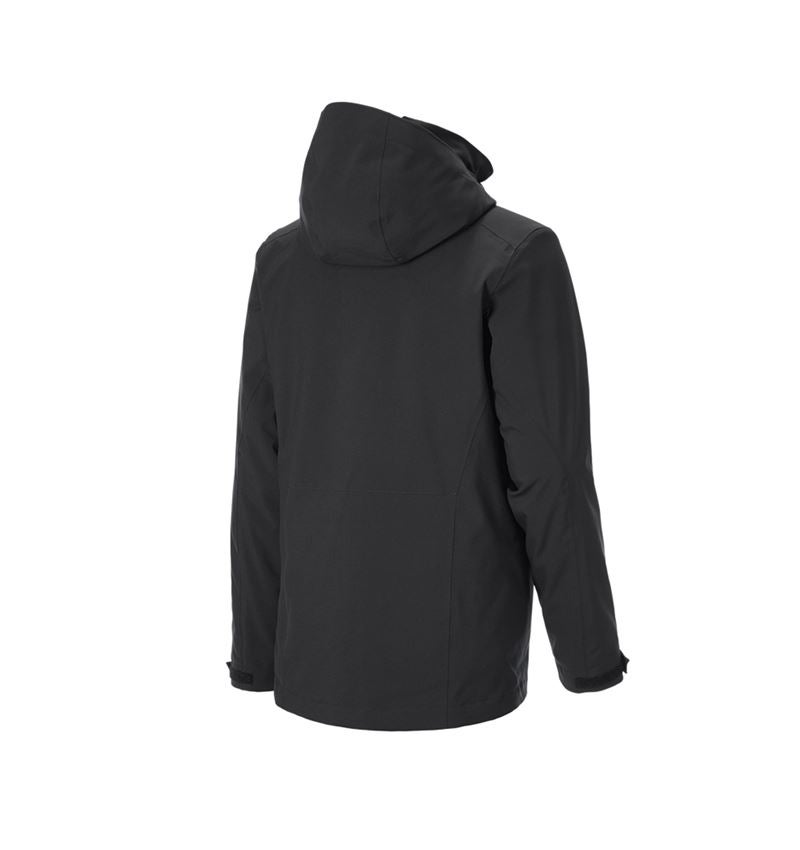 Clothing: 3 in 1 functional jacket e.s.trail snow + black 5