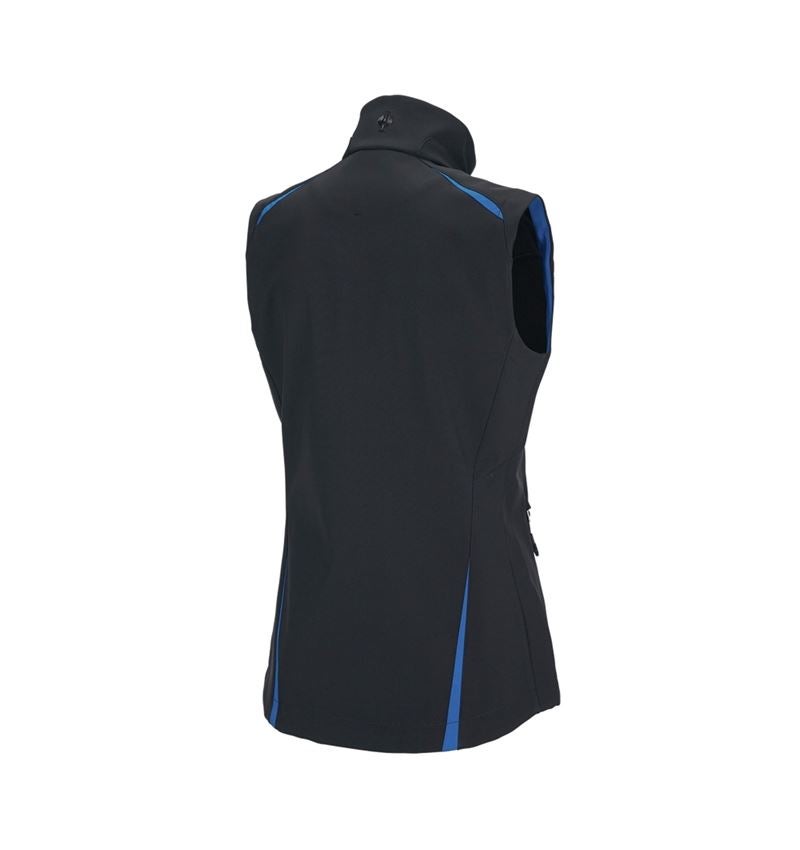 Joiners / Carpenters: Softshell bodywarmer e.s.motion 2020, ladies' + graphite/gentianblue 5