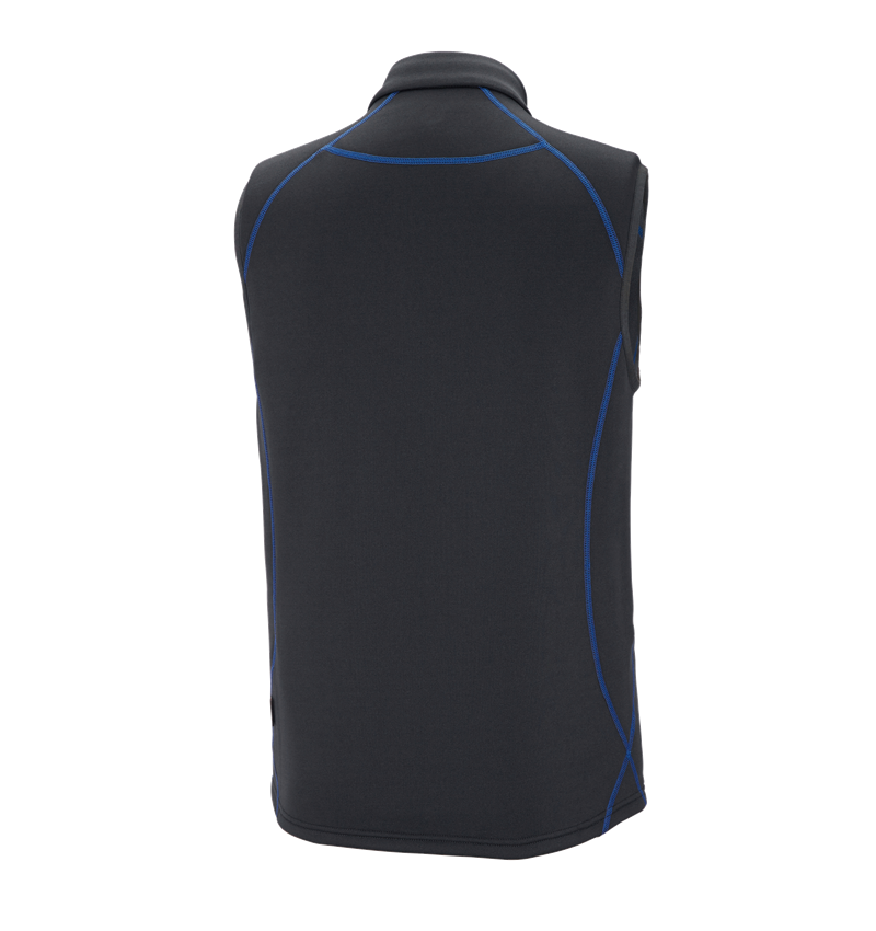 Joiners / Carpenters: Function bodywarmer thermo stretch e.s.motion 2020 + graphite/gentianblue 3
