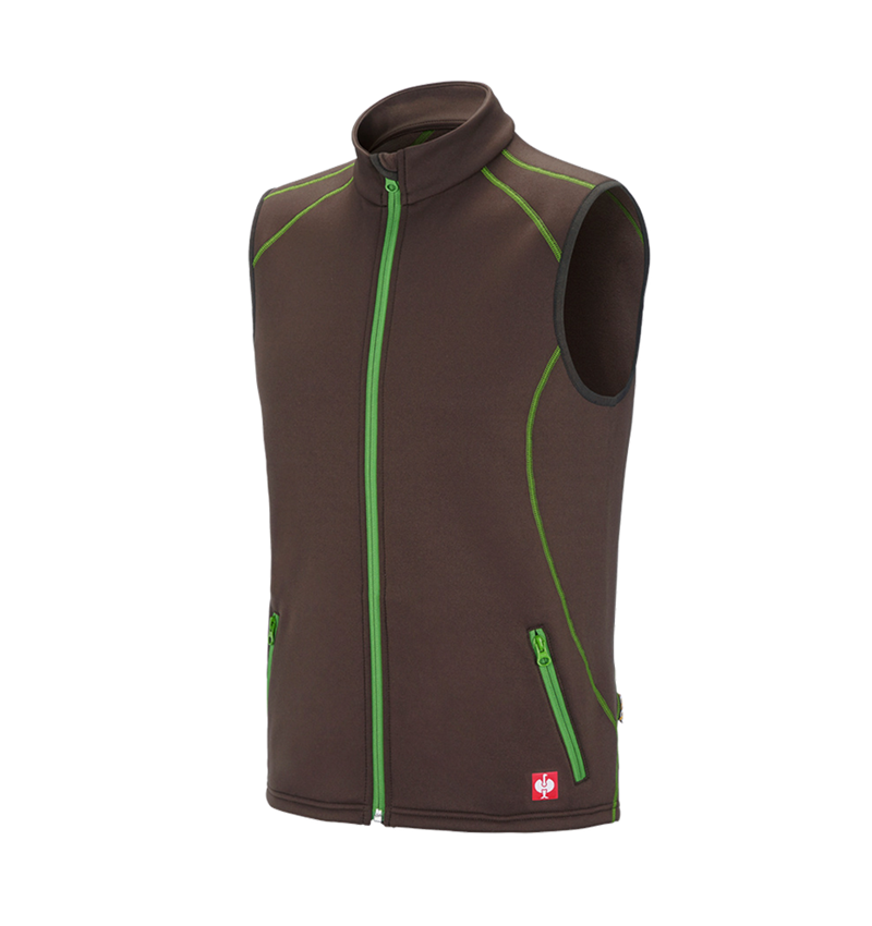 Plumbers / Installers: Function bodywarmer thermo stretch e.s.motion 2020 + chestnut/seagreen 2