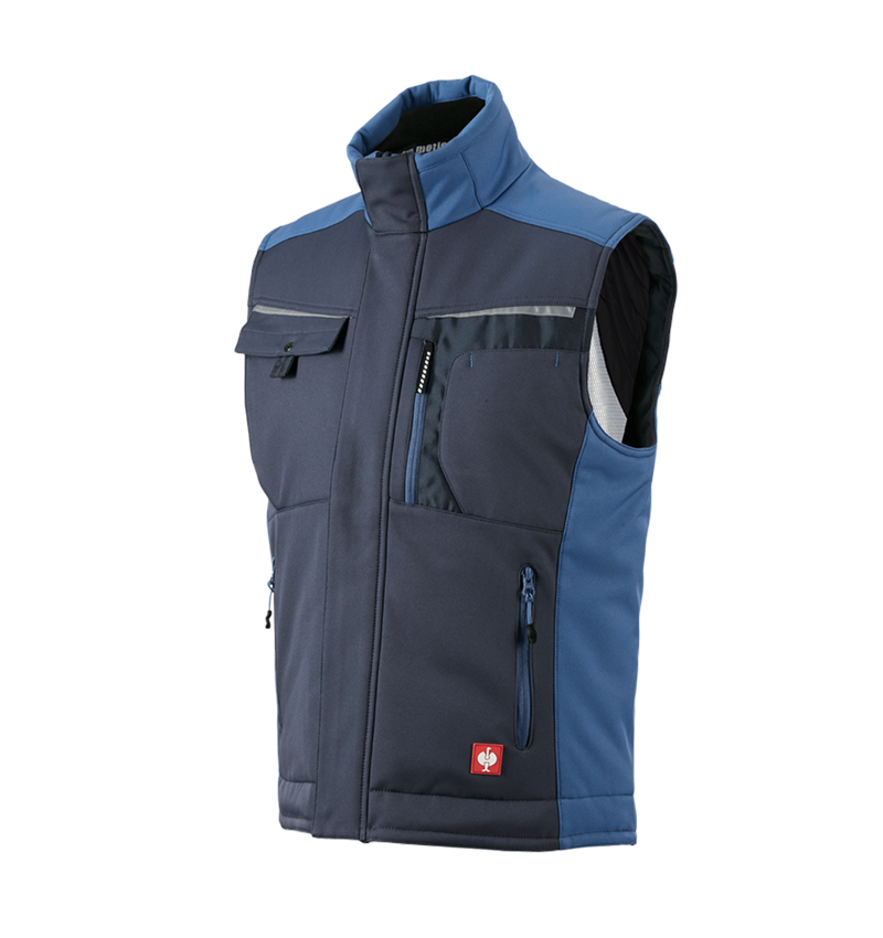 Cold: Softshell bodywarmer e.s.motion + pacific/cobalt 2