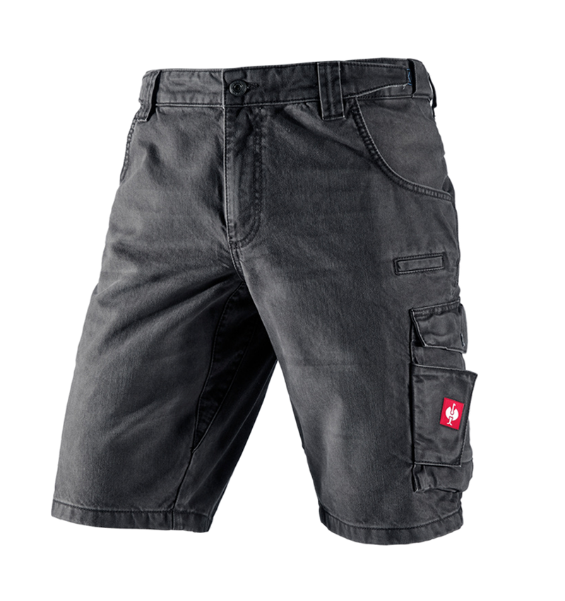 Joiners / Carpenters: e.s. Worker denim shorts + graphite