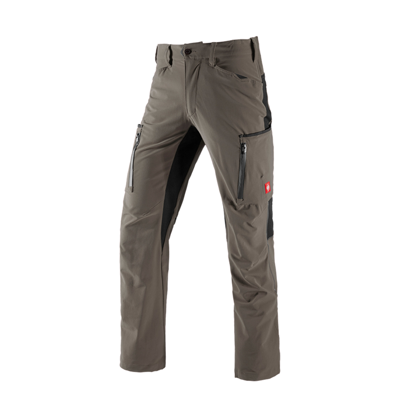 Plumbers / Installers: Cargo trousers e.s.vision stretch, men's + stone/black 2