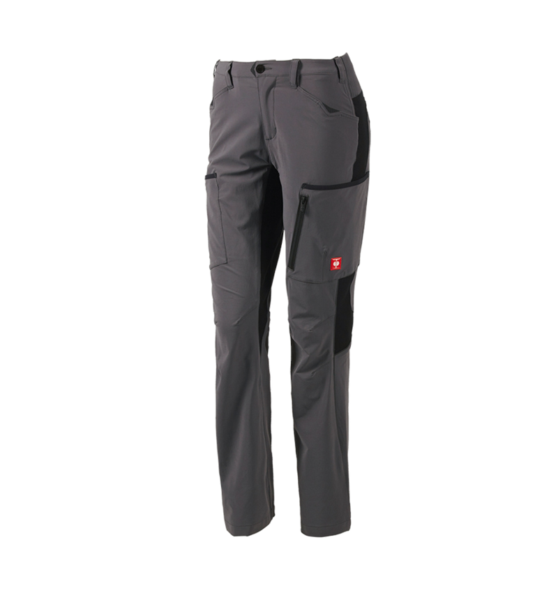 Topics: Cargo trousers e.s.vision stretch, ladies' + anthracite 2