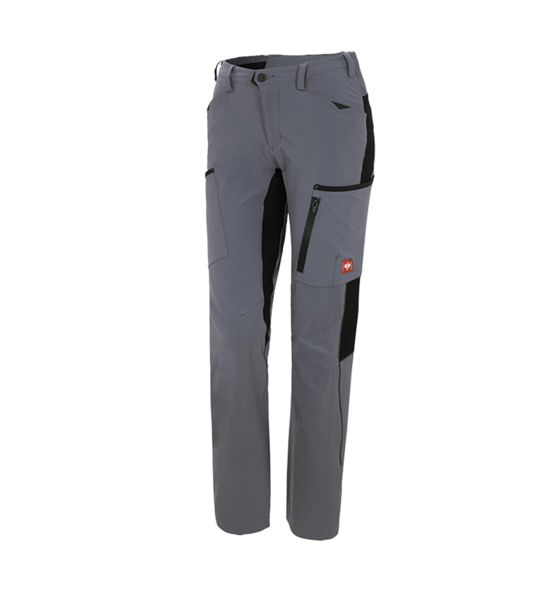 Topics: Cargo trousers e.s.vision stretch, ladies' + grey/black 2