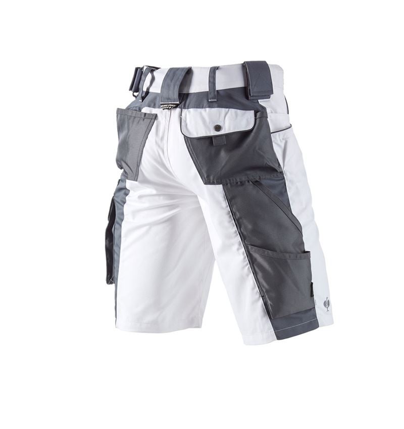 Tømrer / Snedker: Shorts e.s.motion + hvid/grå 3