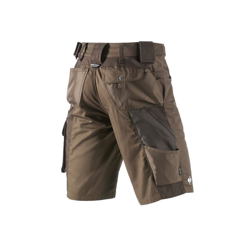 Work Trousers: Shorts e.s.motion + hazelnut/chestnut 2