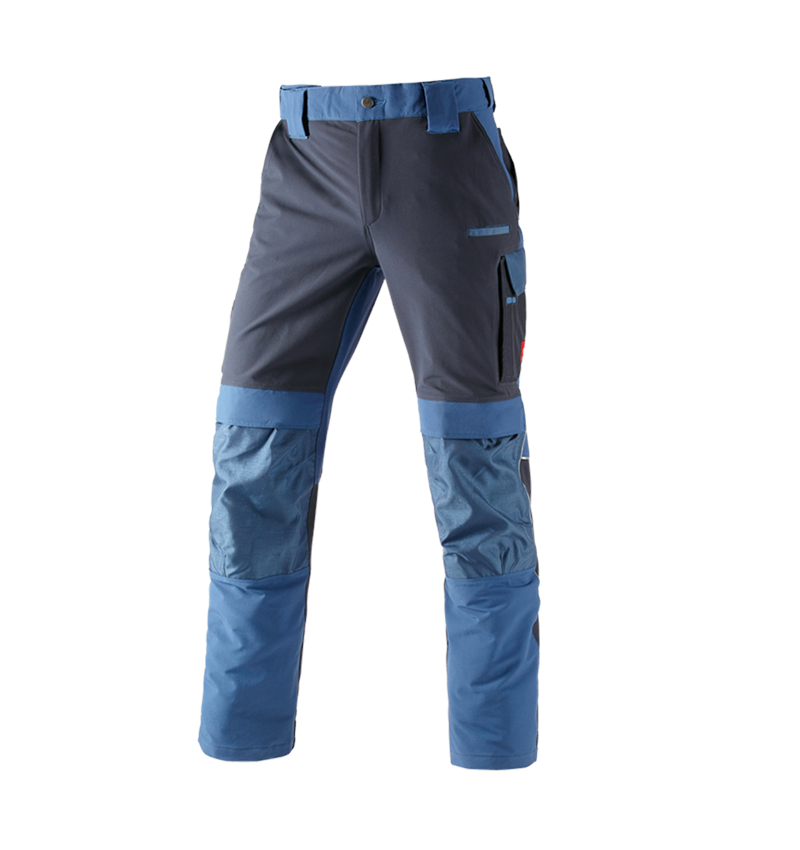 Joiners / Carpenters: Functional trousers e.s.dynashield + cobalt/pacific 2