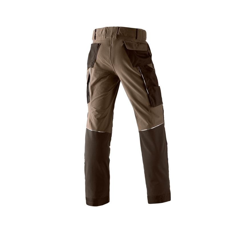 Joiners / Carpenters: Functional trousers e.s.dynashield + hazelnut/chestnut 2