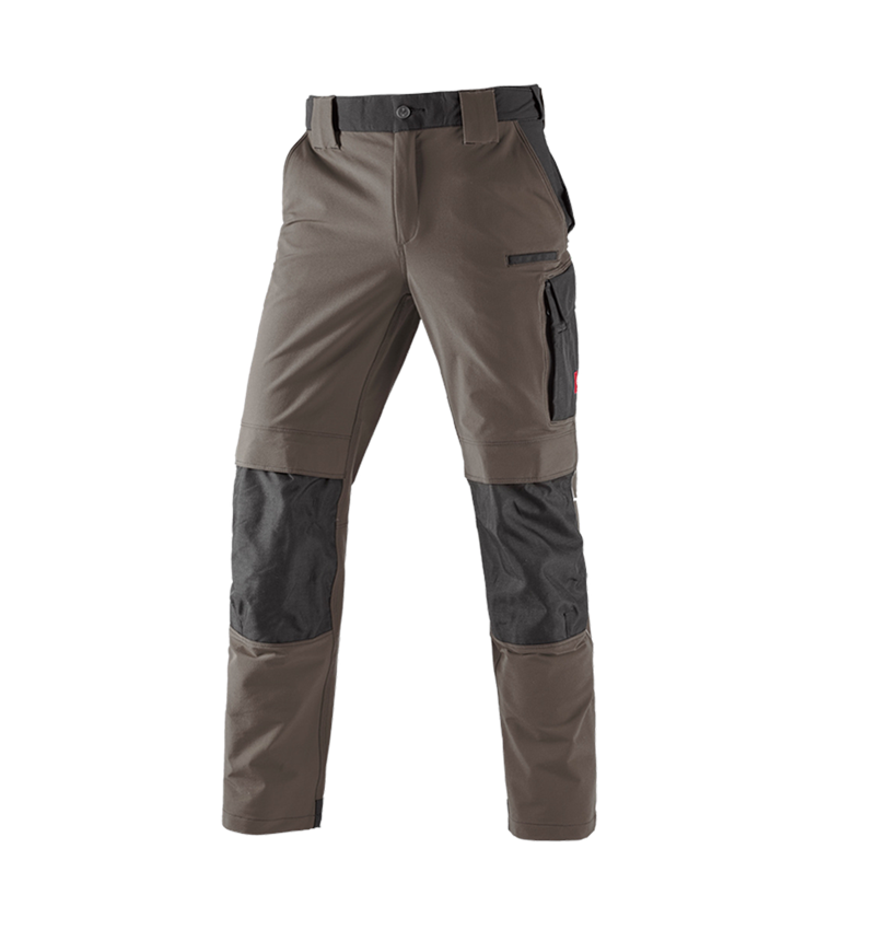 Plumbers / Installers: Functional trousers e.s.dynashield + stone/black 2
