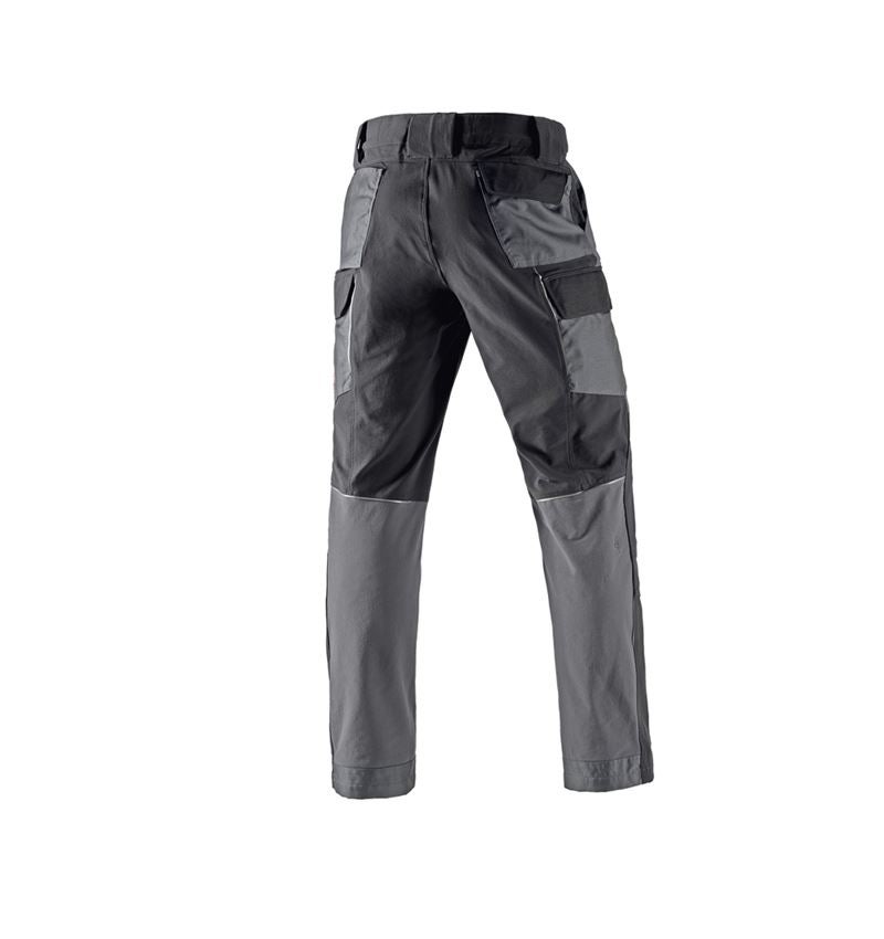 Joiners / Carpenters: Functional cargo trousers e.s.dynashield + cement/graphite 3
