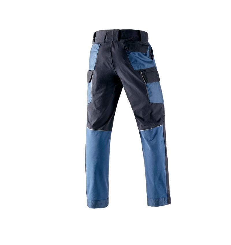 Plumbers / Installers: Functional cargo trousers e.s.dynashield + cobalt/pacific 2