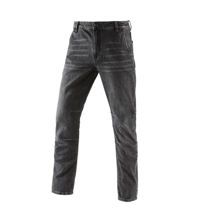 Topics: e.s. 5-pocket jeans POWERdenim + blackwashed 2