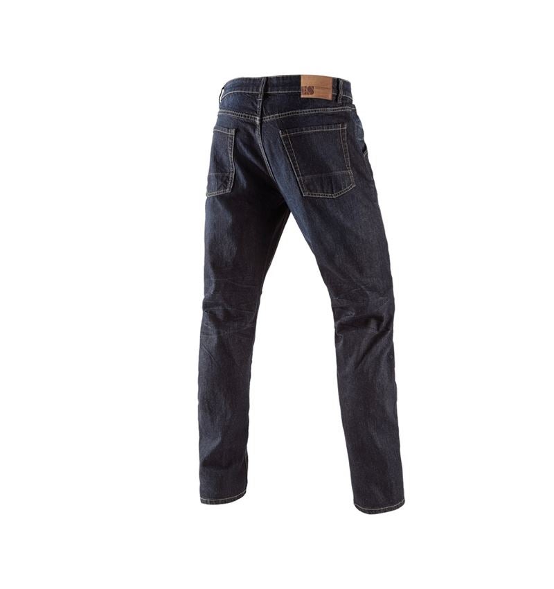 Arbejdsbukser: e.s. 5-Pocket jeans POWERdenim + darkwashed 2