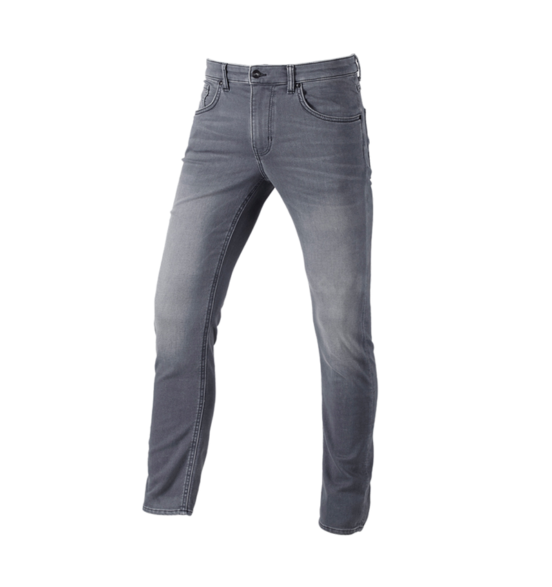 Arbejdsbukser: e.s. 5-Pocket jeans jog-denim + greywashed 2