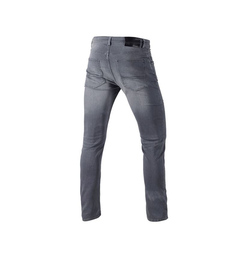 Arbejdsbukser: e.s. 5-Pocket jeans jog-denim + greywashed 3